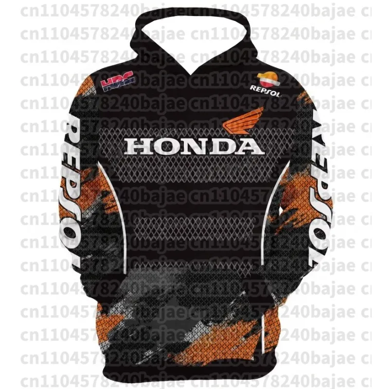 

Honda HRC Hoodie/Motorcycle Racing Jacket/Men's Cycling Jersey/Motorcycle Gear/Streetwear