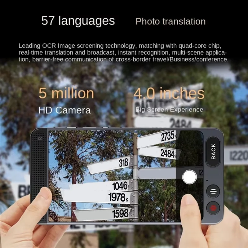 

Smart AI Voice Translator Intelligent Online Real Time 142 Language Translation Simultaneous Interpretation For Travel