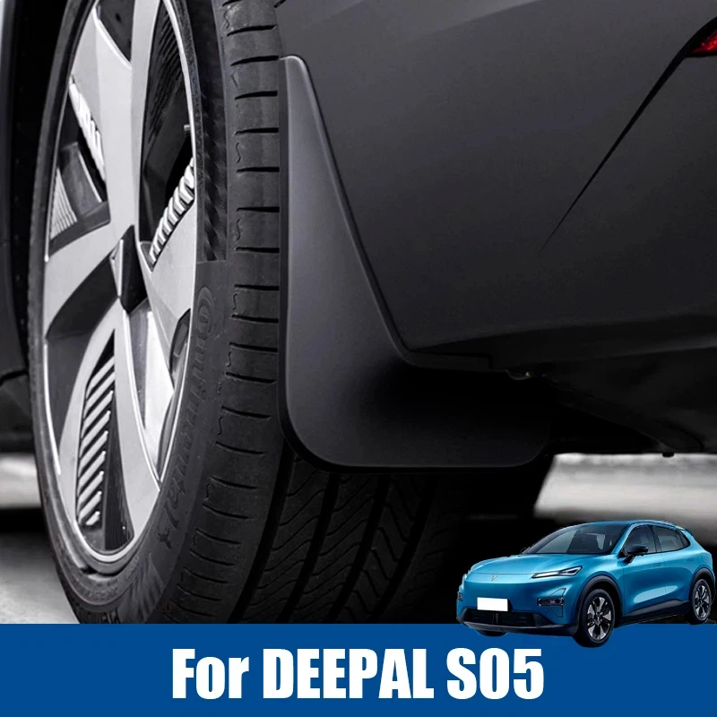 For Changan Deepal S05 2025 2026 Car Styling Mudguards Plastic Fender Cover Flares Splash Guard Cover Mud Flaps Auto Accessorie