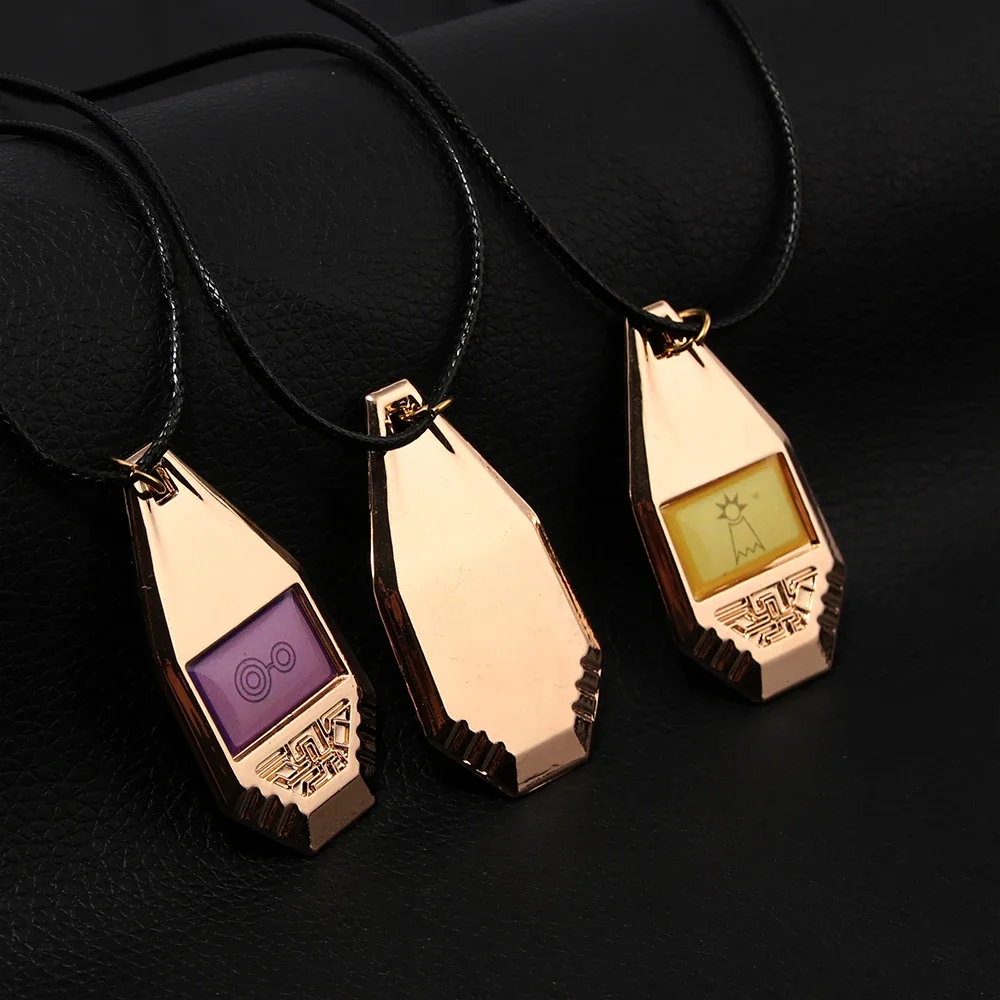 Digimon Adventure-collar con emblema de cresta, colgante de insignia Digivice, monstruo Digital, evolución, Colección Yagami Taichi