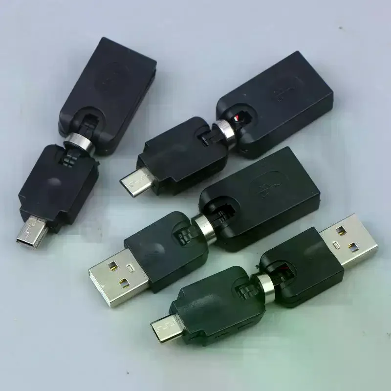 Rotating And Swivel Twist USB Male To Female 360 Degree Rotation Angle Extension Adapter Convertor Extension Head Type A
