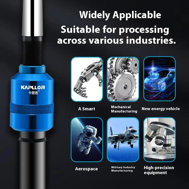 High Speed Steel Roll Polishing Tool for Mirror Processing of Blind/Through Hole Bearings with Flat Shank