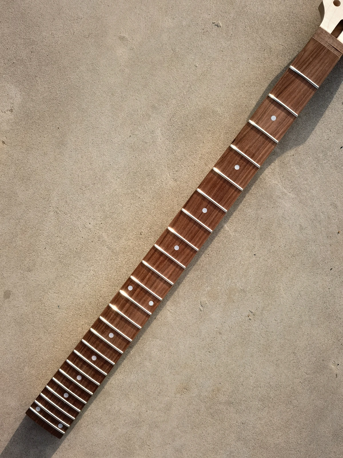 30 inch Electric guitar neck 24 fret with nut width 42 mm and heel width 56 mm Maple +rosewoFretboard Unfinished y6-3