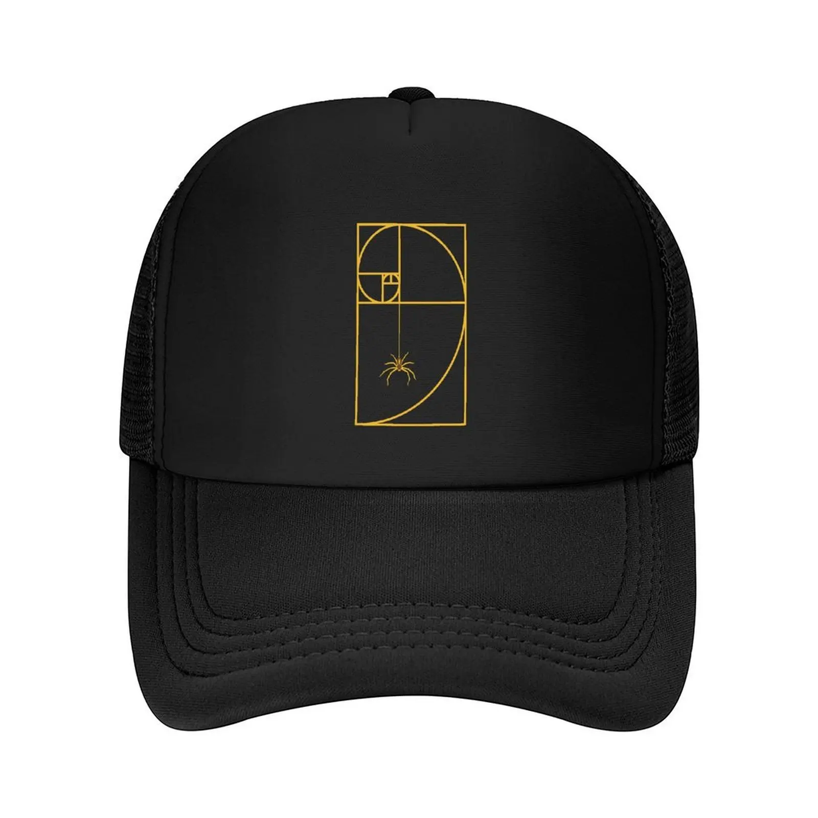 

Fibonacci spiral. The Golden Spiral. Golden Section in Nature Baseball Cap Big Size Hat Custom Cap Hats Woman Men's