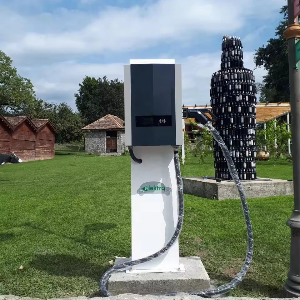 15KW/20KW/30KW Commercial Outdoor EV GBT DC Charger Fast Chademo CCS Wall-mounted DC stazione di ricarica Wall Box