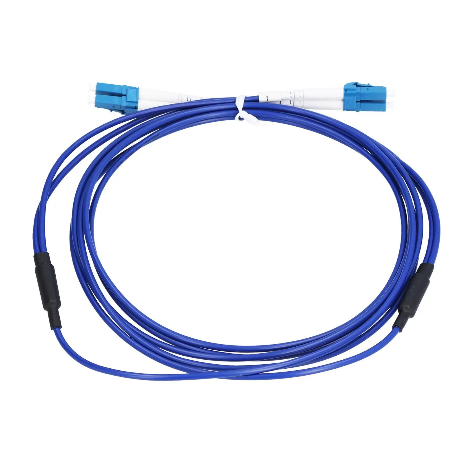 Armored Single Mode Optical Fiber Patch Cord LC/UPC - Durable for outdoor Cable for hazardous Areas