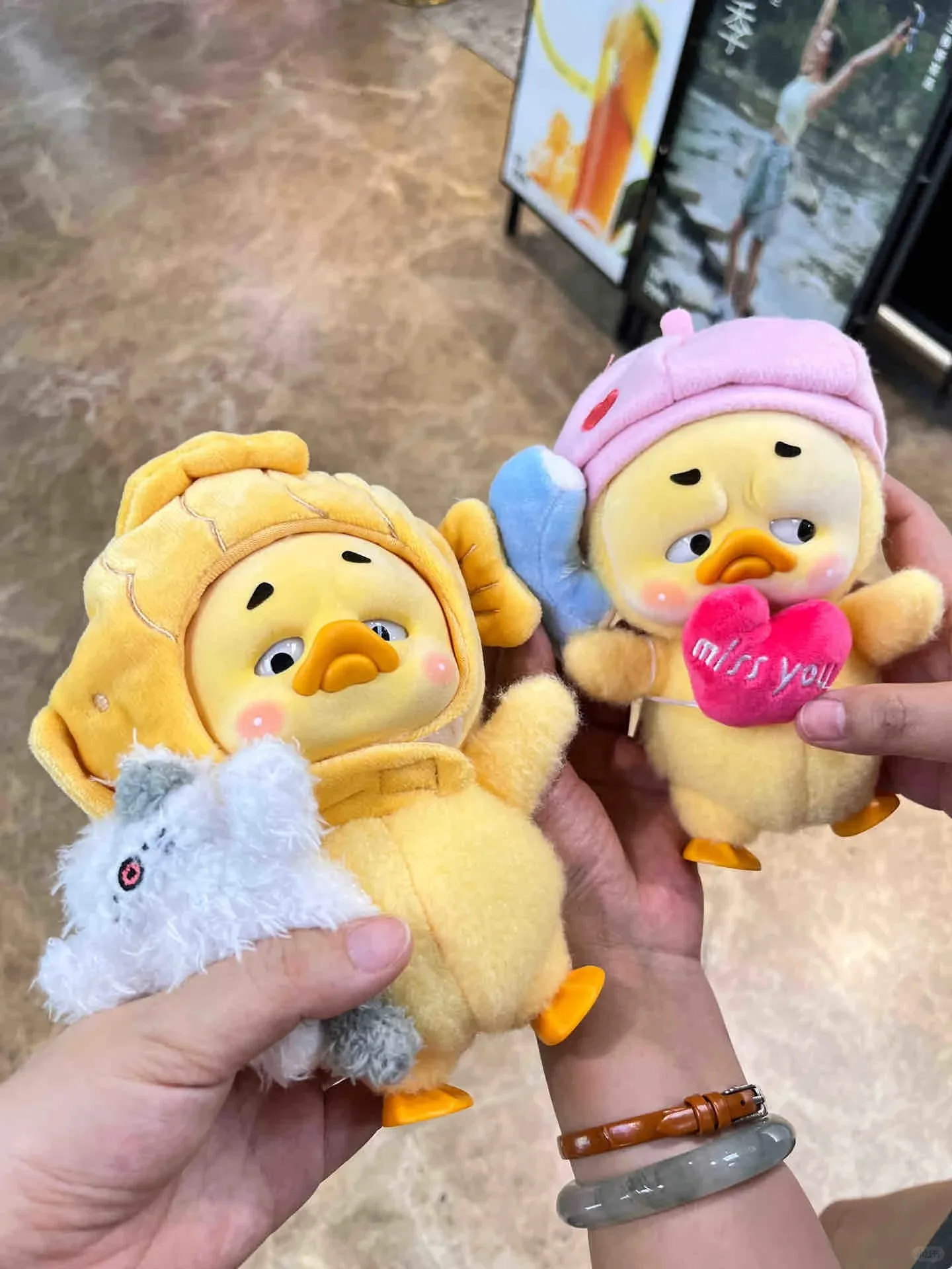 2024 Anime Upsetduck 2 Action Figure Act Cute Annoying Duck Figure Series Doll Blind Box Toys Desk Decor Mystery Surprise Gifts