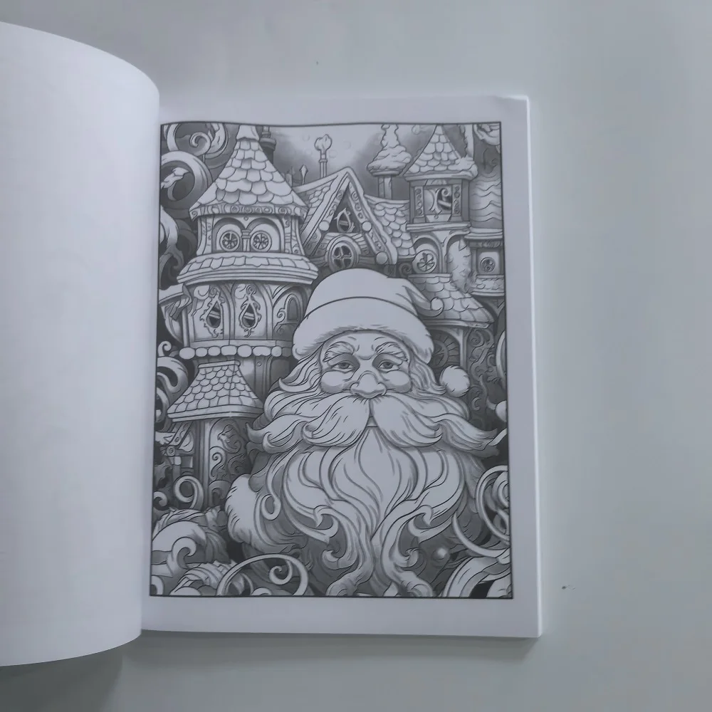 Książka do kolorowania o świątecznym motywie bałwana - wesołe edukacyjne gry do malowania i rysowania dla nastolatków