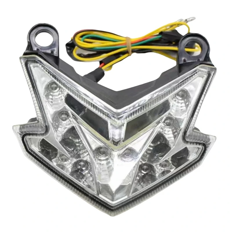 Motorfiets Achterlicht Led Wit Richtingaanwijzer Remlicht Achterlicht Voor Kawasaki Z125 2013-2022 Z800 ZX6R 2013-2016