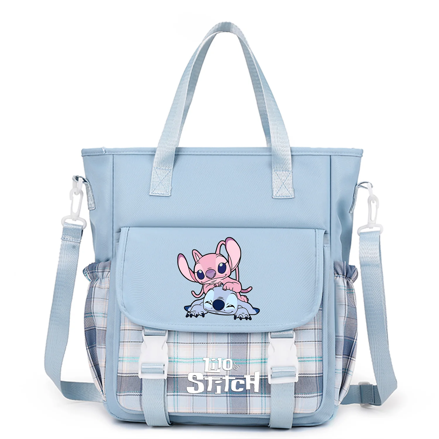 Lilo Stitch Handbag Cross body Bags for Girls Satchels School Girls Student Handbags Shoulder Bags Tote Messenger Bag