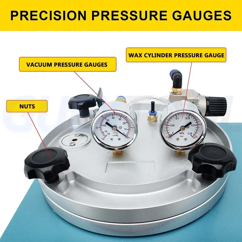 

CHKJ Vacuum Wax Injection For Jewellery Equipment Making Tool Wax Casting Wax Melting Mold Making Golds