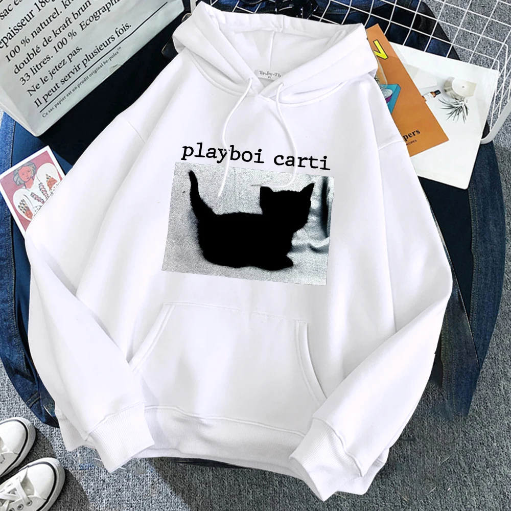 

playboi carti Printing man Hoodies Comfortable Fleece Warm Pocket Sweatshirts Casual Breathable Pullovers men Womens Sportswear
