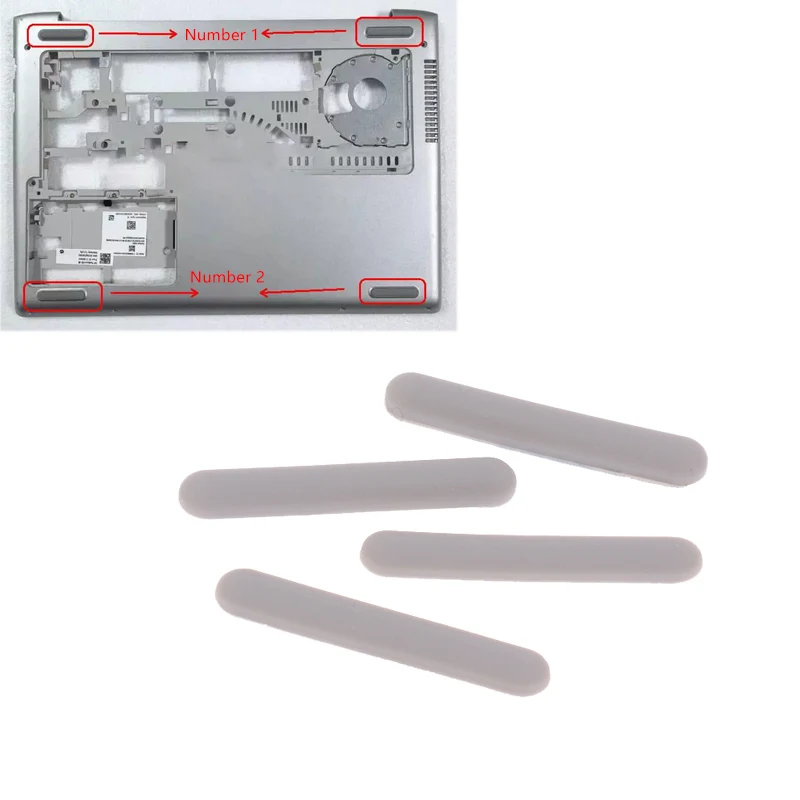 【2/4Pcs Laptop Rubber Feet For Probook 430 435 436G5 440 445 G5 Laptop Feet Bottom Shell Pad Replacement Part】