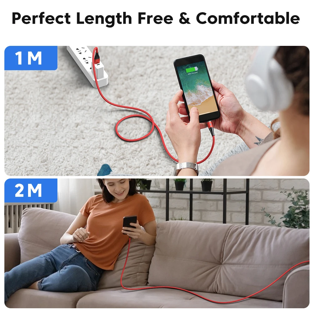 AUFU 360 Rotate Magnetic Type C Cable For Xiaomi Samsung iPhone Huawei Mobile Phone Magnet USB C Charging Cable Micro Usb Wire