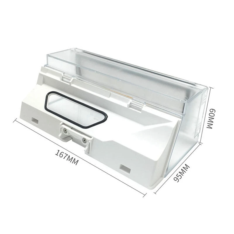 Boîte à poussière pour aspirateur robot Xiaomi Mi 2 génération, pièce de rechange pour Roborock S55, S51, S52, S50, T6, 2 pièces