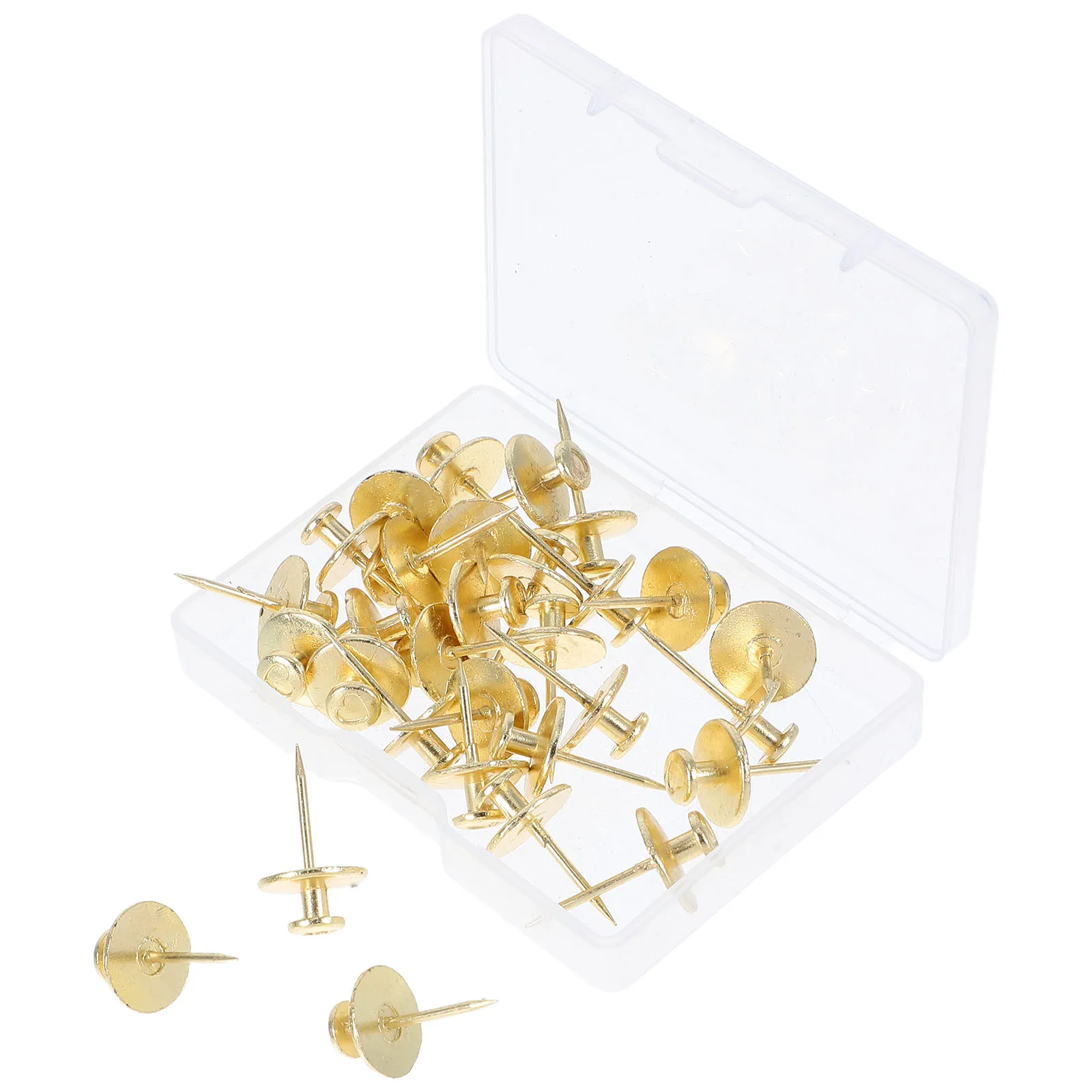 

30pcs Heart Shaped Double Headed Nails Zinc Alloy Storage Hooks for Hanging Photos Picture Frame Soft Cork Board Wall Friendly