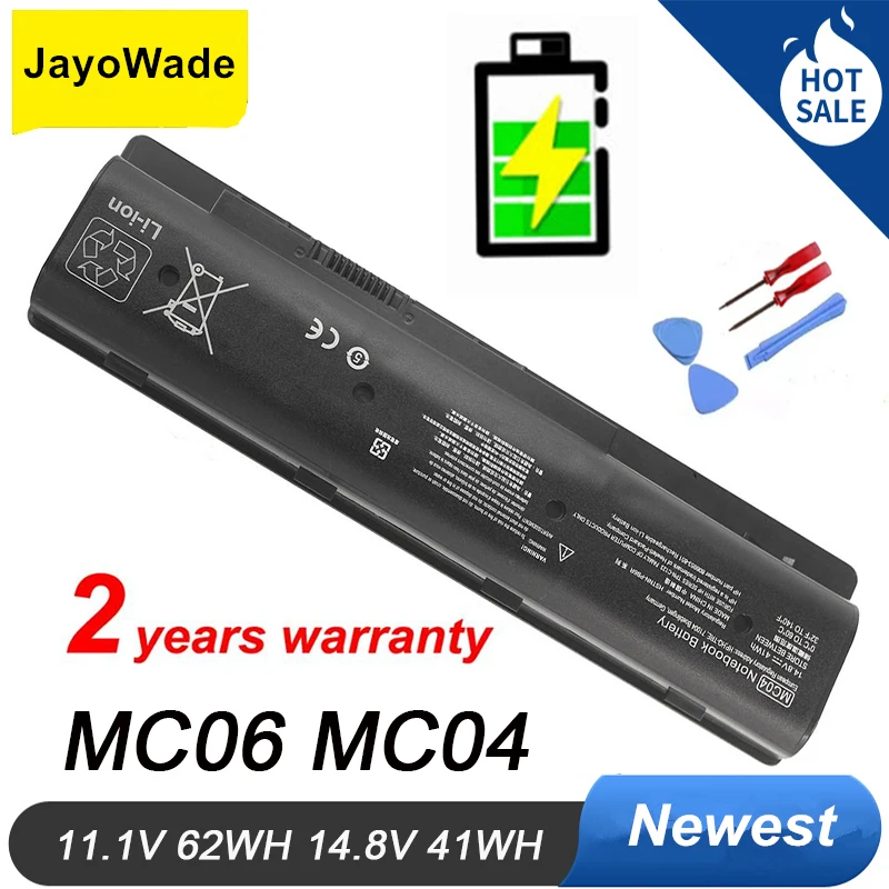 Factory MC06 Laptop Battery For HP ENVY 17t-n100 m7-n011dx 17t-n000 m7-n109dx HSTNN-PB6L HSTNN-PB6R 806953-851 11.1V 62WH MC06