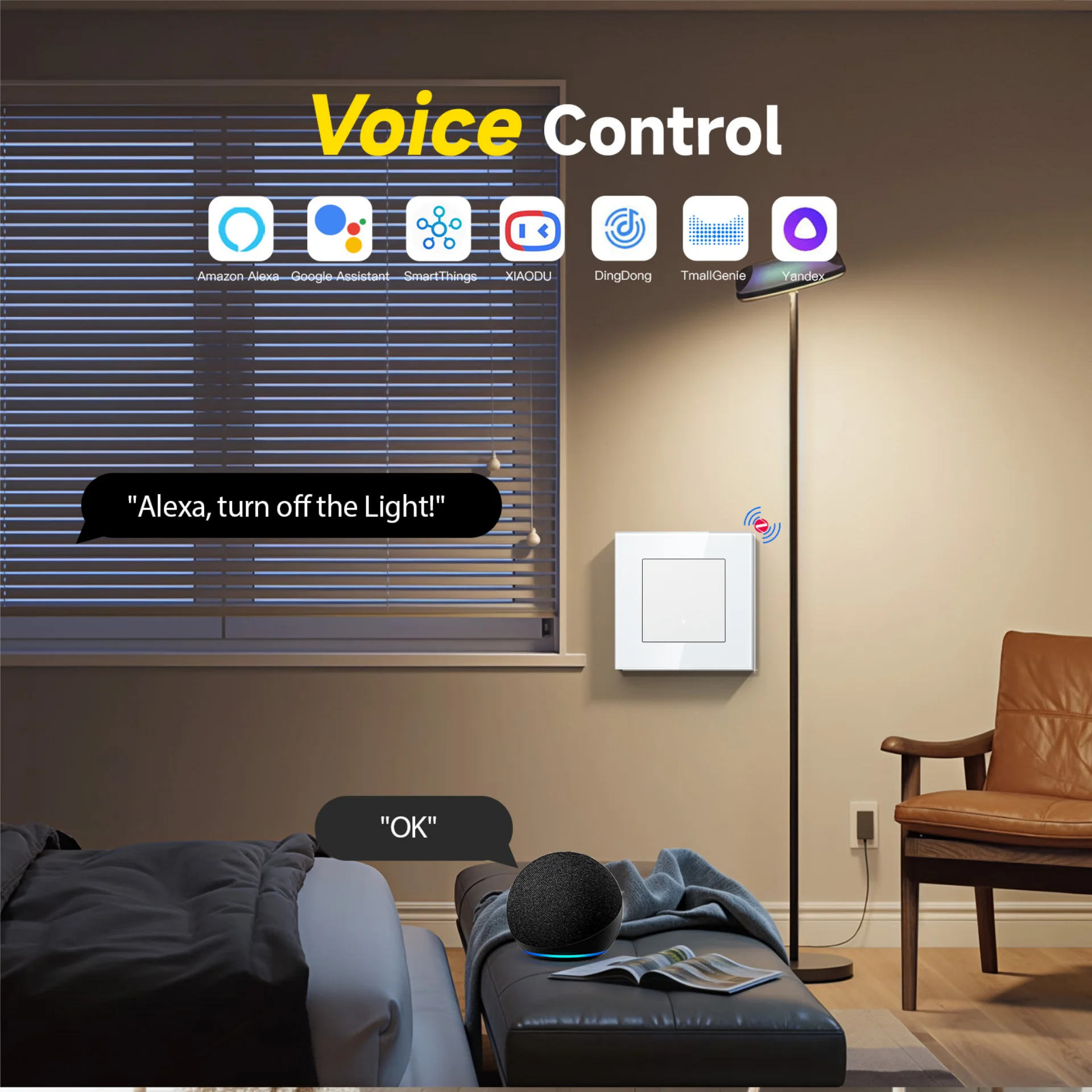 مفاتيح زيجبي كليك من BSEED بإط - مراجعة Smart Home Yellow وسعره