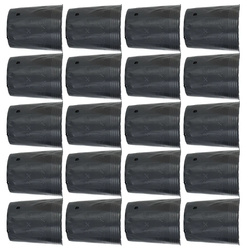 

300 шт. пластиковых контейнеров для рассады, легкие дренажные горшки для выращивания цветов и растений, садовый инструмент для посадки семян