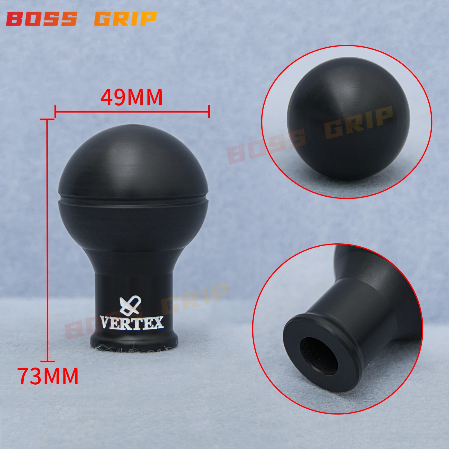 Vertex Resin Gear Shift Knob JDM Racing Manual Gear Shifter Lever Stick for Universal