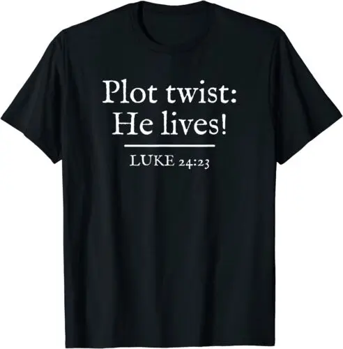 NEW LIMITED Plot Twist He Lives Easter T-Shirt