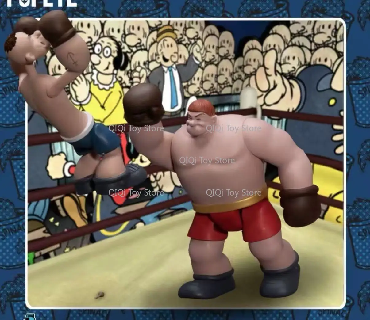 

MEZCO 5 o'clock series sailor and cow heart boxing match scene set 3.75-inch movable doll