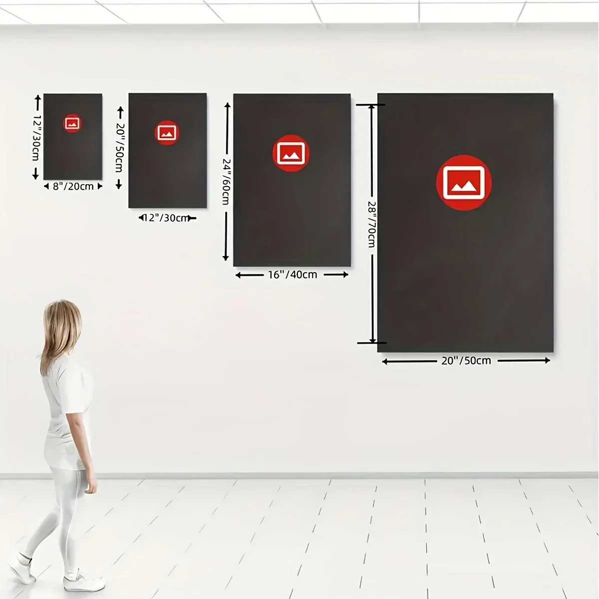 3 قطع من المطبوعات الفنية القماشية غير المؤطرة - ليلة فان جوخ المرصعة بالنجوم والقطة السوداء الحديثة لتزيين الحائط على شكل حيوانات لغرفة النوم وغرفة المعيشة والمكتب المنزلي