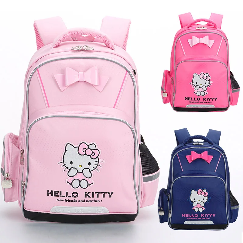 

Sanrio New Hello Kitty Student Schoolbag Cute Cartoon Casual and Lightweight Large Capacity Waterproof Backpack