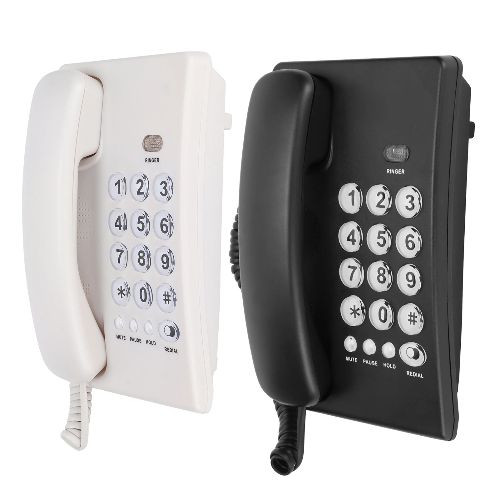 Wired Telephone KXT504 Desktop Wired Telephone with Large Multifunctional Keypad Suitable for Home and Hotel Use