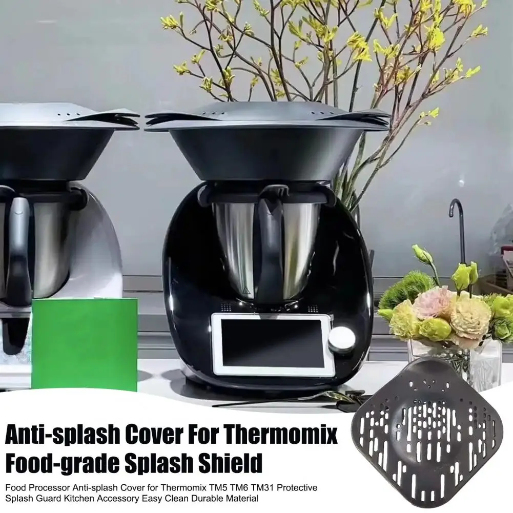 Food Processor Splash Guard Splash Guard Cover for Thermomix Tm5 Tm6 Tm31 Mess-free Food Processor Lid Anti-splash Protective