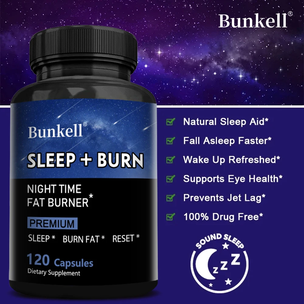 Nighttime Metabolic Support Capsules, Green Coffee Bean Extract, Body Relaxation, Sleep Quality Improvement, Daily Body Wellness