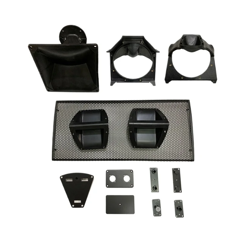 2X8 Inch Passive 2-Way Loudspeakers Cabinet with Speaker Components Y208 Model