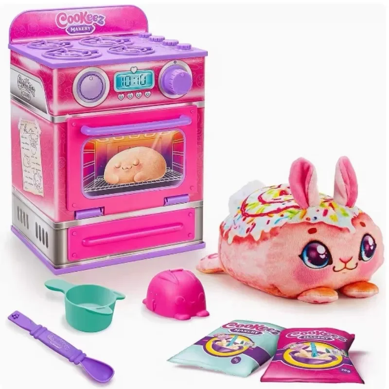 Fun Making Workshop Frozen Cake Refrigerator Bread Fragrance Oven Surprise Interactive Plush Dolls