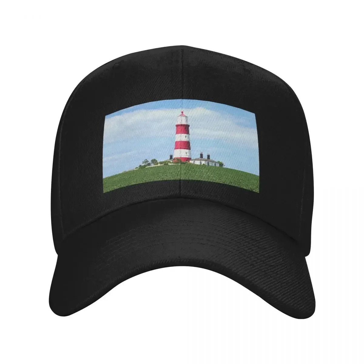 Happisburgh Lighthouse Baseball Cap Streetwear Hiking Hat Golf Hat Western Men's Luxury Women's