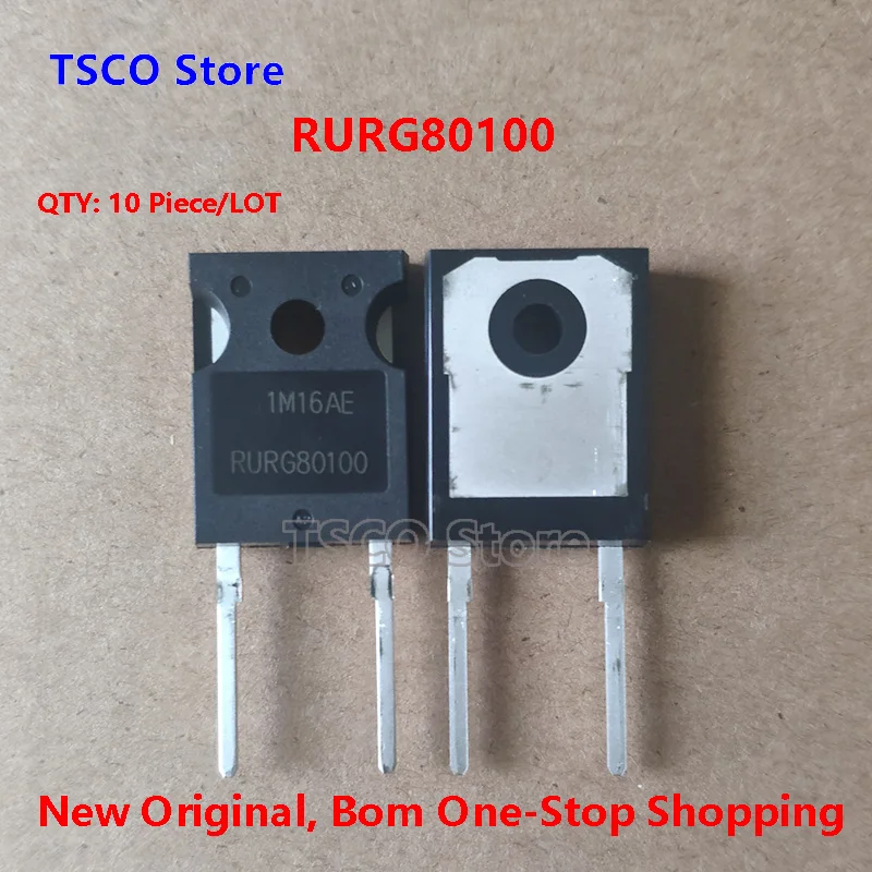 (10piece/LOT)  RURG80100, 80A/1000V 100%new original TO-247