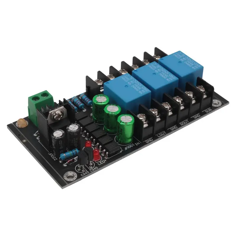 

НОВИНКА! A09R! Цифровой усилитель мощностью 300 Вт, плата защиты динамиков, модуль релейной защиты, защита от задержки для трехканальных динамиков 2.1.