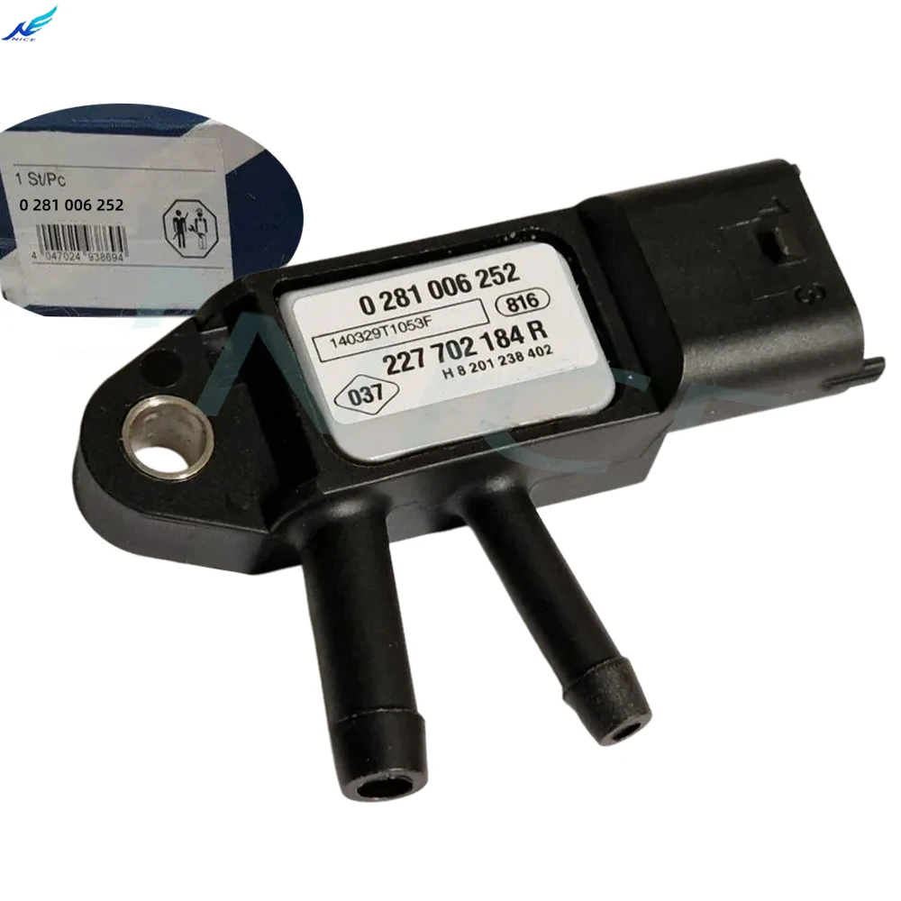 

OEM 0281006252 New EXHAUST PRESSURE SENSOR For RENAUL-T 1.5 1.6 dCi VAUXHALL OPEL 2.3 CDT DPF