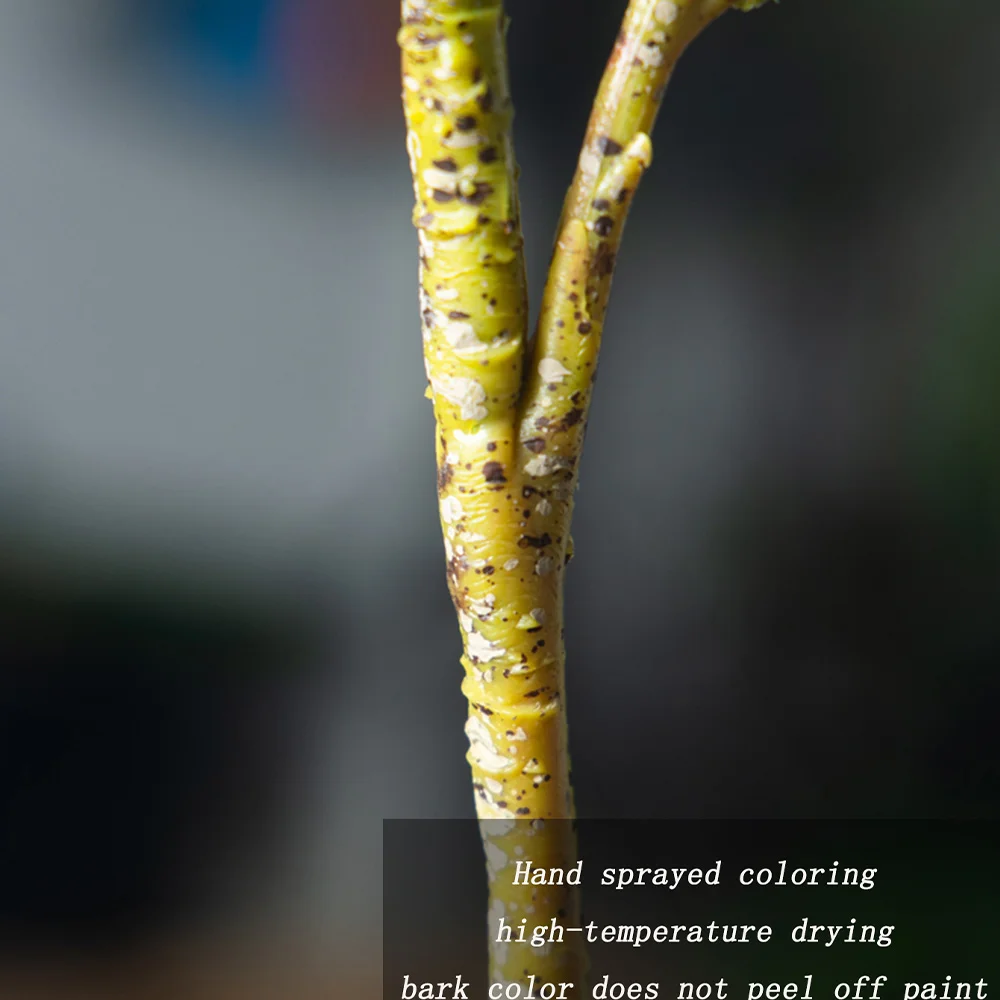 64/122 cm großer künstlicher Ficusbaum, künstliche Eichenpflanze, tropischer Ficus-figueirobaum, Kunststoff-Banyan-Blätter für Haus, Garten, Hochzeitsdekoration – Detail 14