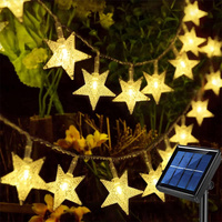 Solar String Lights Outdoor Solar Powered Star String Lights 22M 200LED Waterproof Christmas String Lights Gardens Patio 338