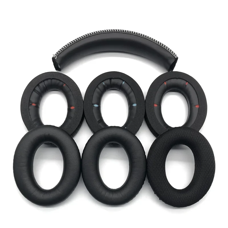 Replacement Protein Leather Ear Pads Cushion Cover Earpads For Kingston HyperX Cloud Revolver S Ear Cups Earmuffs Accessories