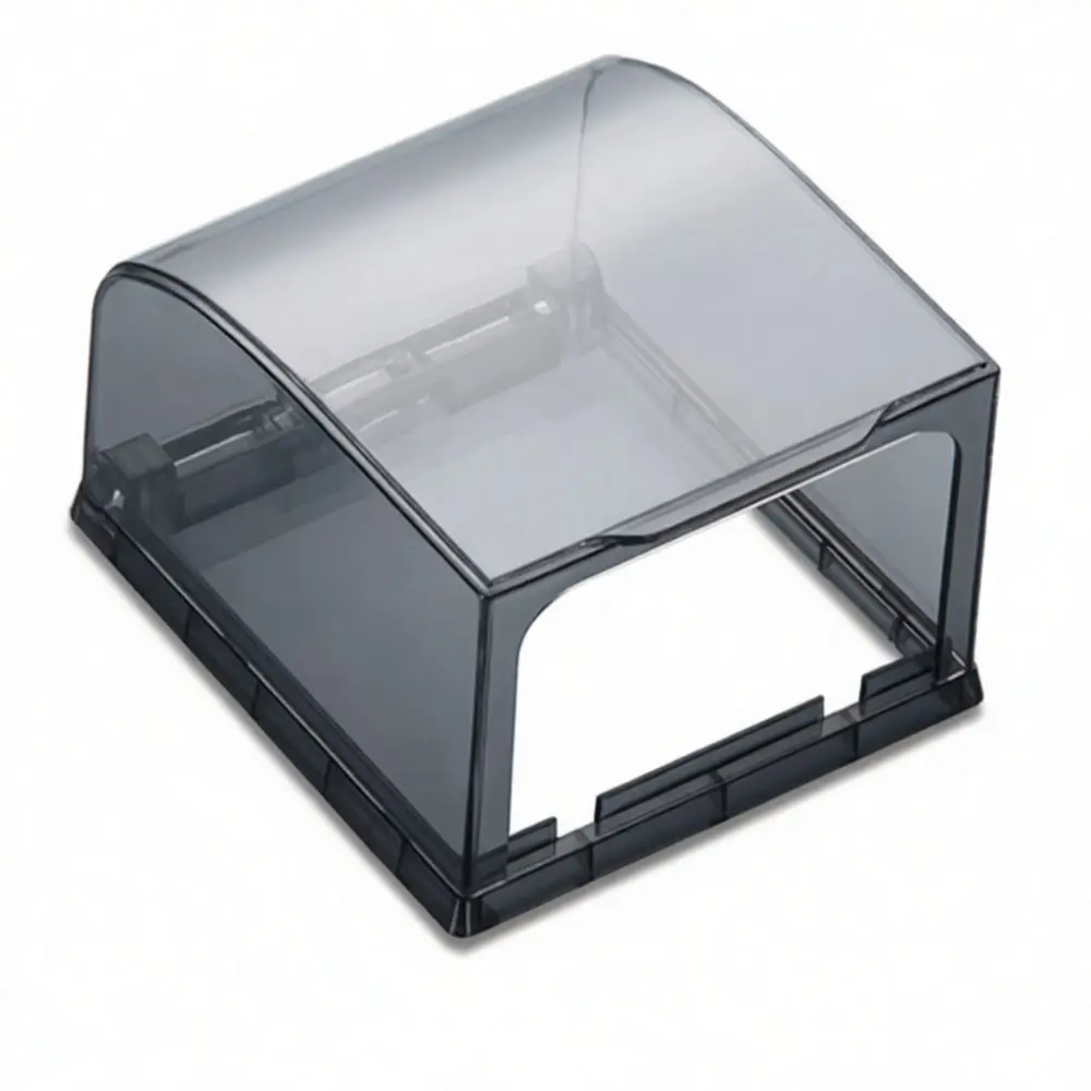 86 Type Outlet Waterproof Box Adhesive Switch Protector Transparent Cover Bathroom Splash Guard Kitchen Safety Case