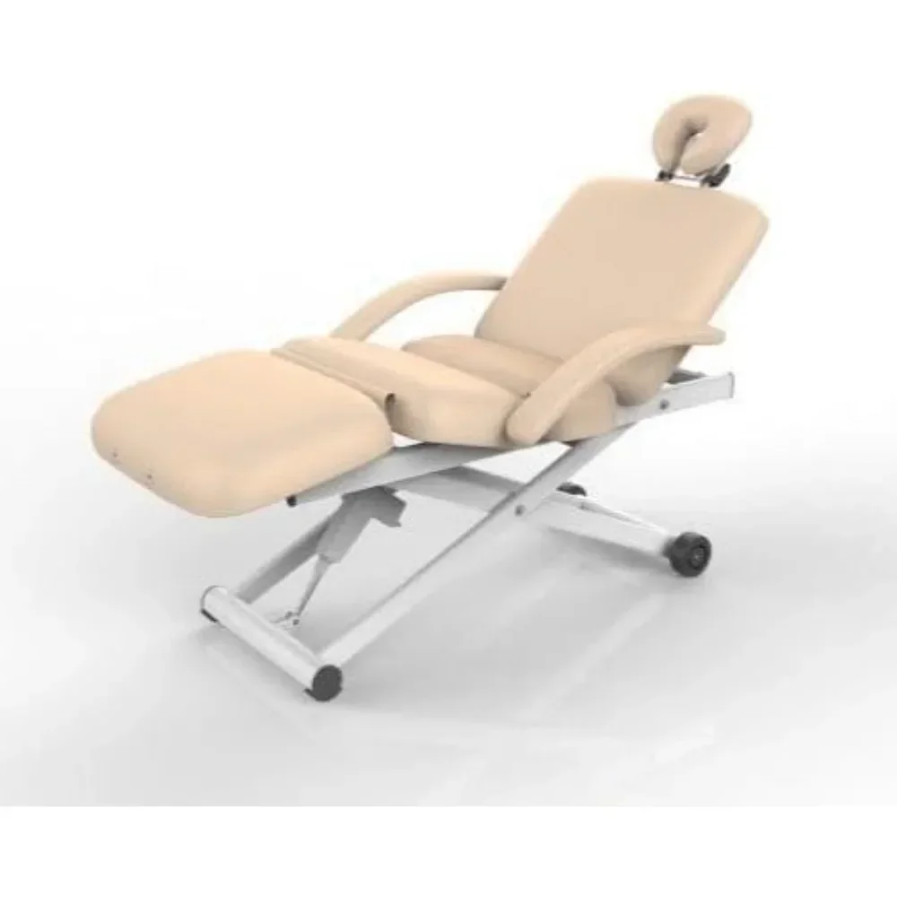 

Electric Massage Table, 3-Motor 4 Section Electric Massage Table Deluxe Spa Bed Power Tilt Back