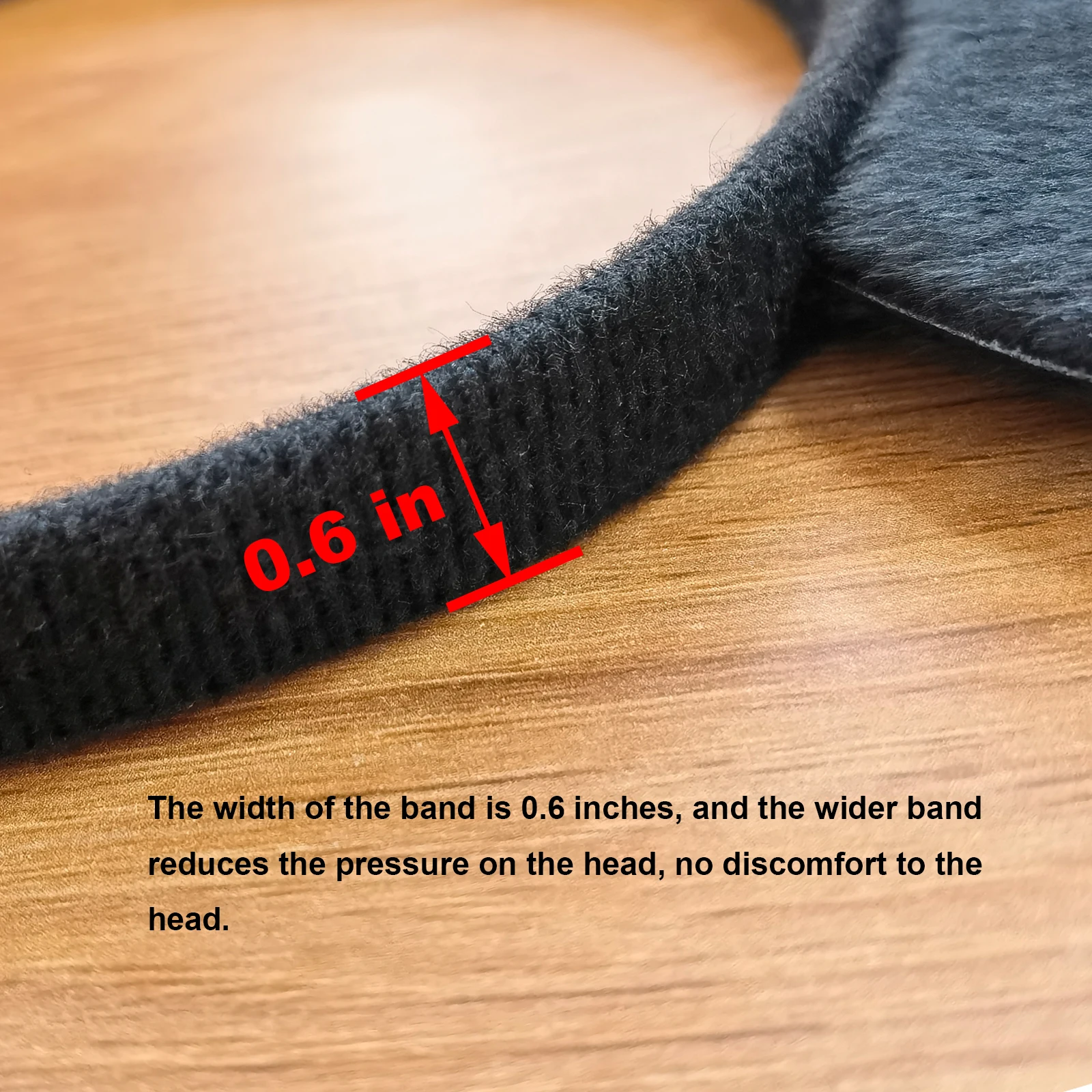 CHuangQi 1pcs 2pcs Mickey Ears Headband, Solid Black Bigger Ears for Boy & Girl Birthday Party, Party Favors