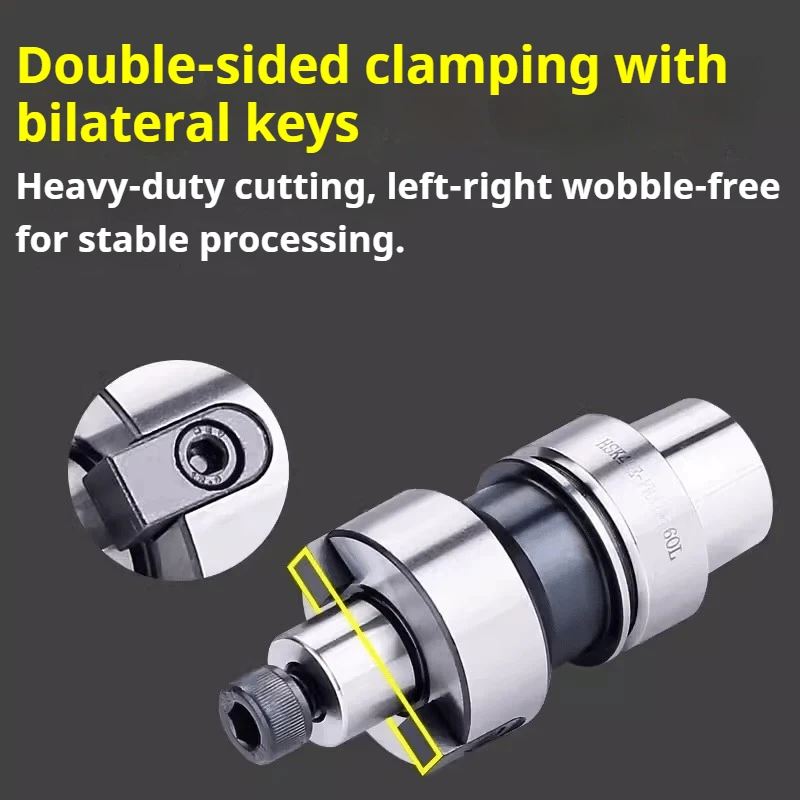 HSK63F ER Collet Chuck FMB22/27 HSK Tool Holder for Woodworking Engraving Machine APU SK Tool