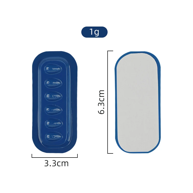 100 pz Colla per ciglia Supporto per supporto Adesivo Pallet Guarnizione Ciglia Colla Pad Con Base Strumenti di trucco Estensione ciglia Forniture