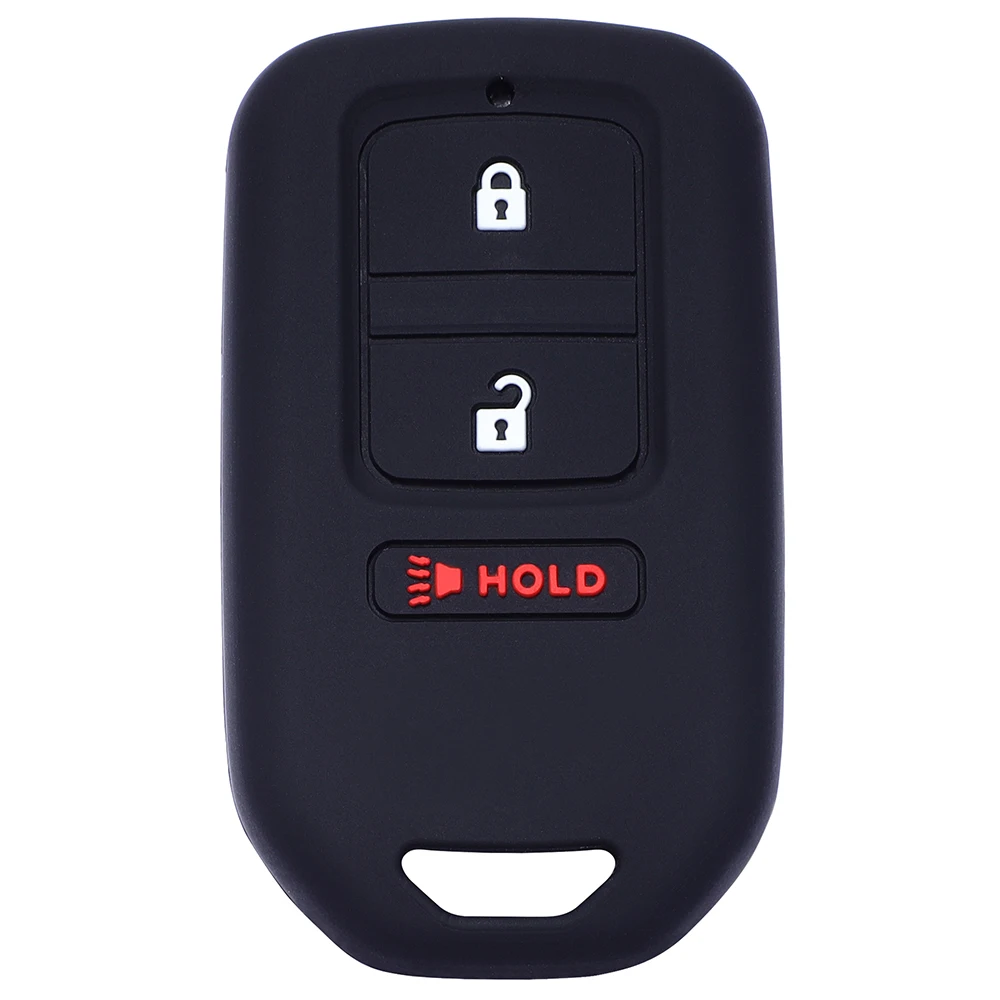Schlüsselanhänger-Hülle für Honda Odyssey Ridgeline MPV Freed Jazz HR-V Passport CR-V Accord Civic, langlebige, eng anliegende Silikon-Schlüsselhülle – Detail 5
