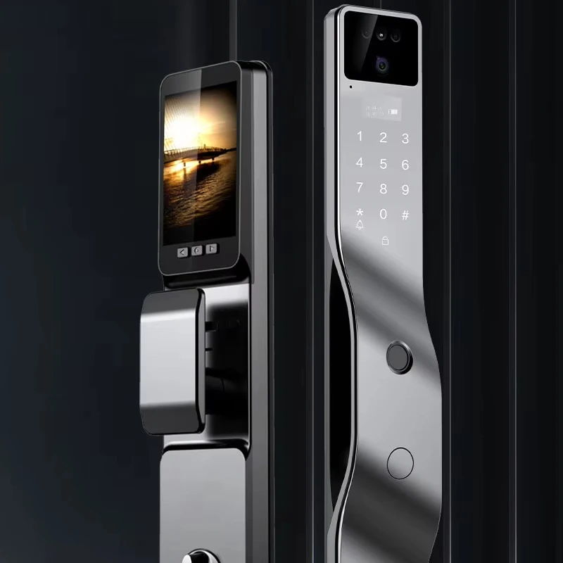 

Factory Wholesale Digital Smart Locks Anti-Scratch Door Bolt with Multi-Language Memory Card Cloud Data & WiFi Connectivity