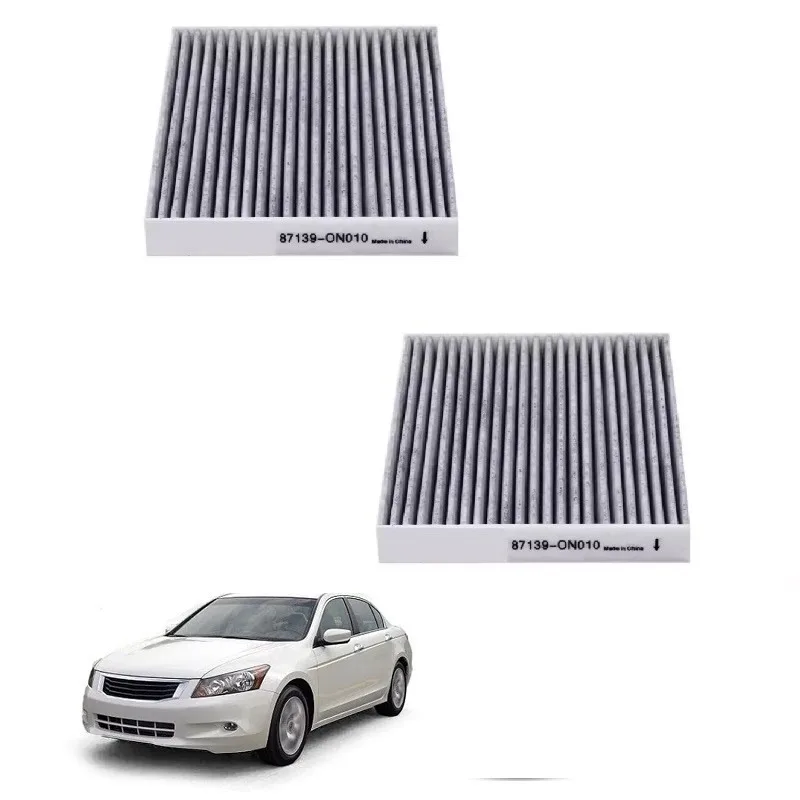 2pcs Cabin Filter 87139-0N010 for TOYOTA COROLLA RAV 4 3/4 AURIS ALLION AVENSIS PREMIO YARIS VIOS