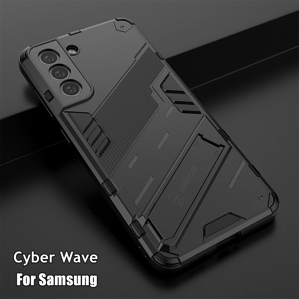 Cyber Punk Style ShockProof Case For Samsung Galaxy S21 Ultra Plus FE Armor Shell Case Cover For Samsung M51 M31 M12 A52 A72 A12