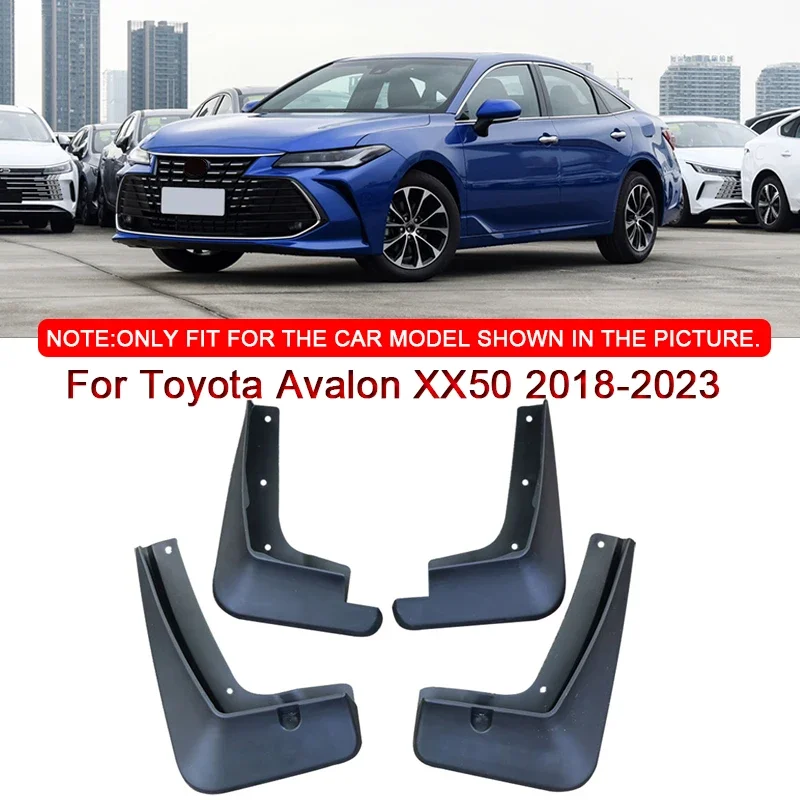 

For Toyota Avalon XX50 2018-2023 Car Styling ABS Car Mud Flaps Splash Guard Mudguards MudFlaps Front Rear Fender Auto Accessory